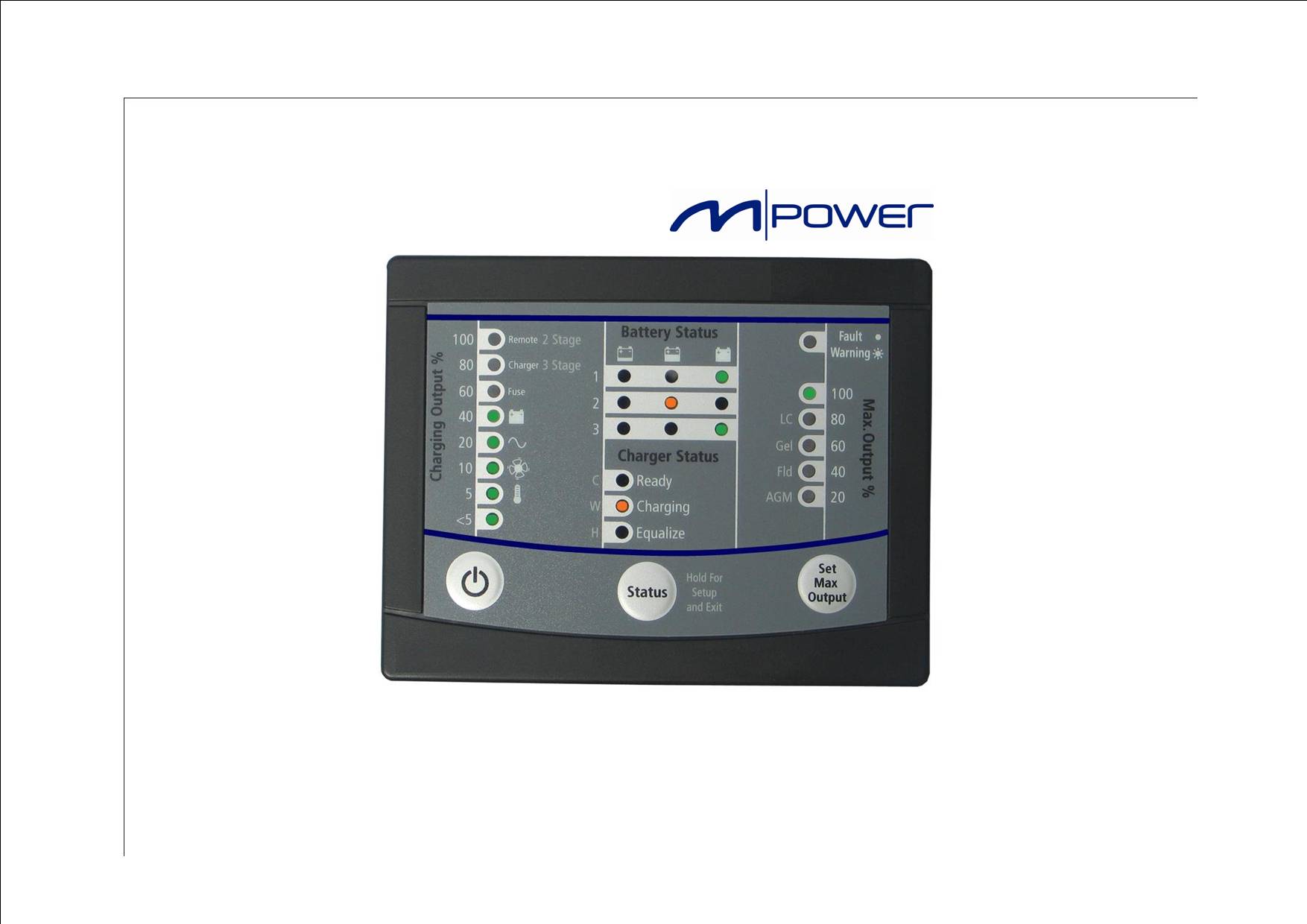 MERLIN M POWER REMOTE PANEL FOR CHARGER